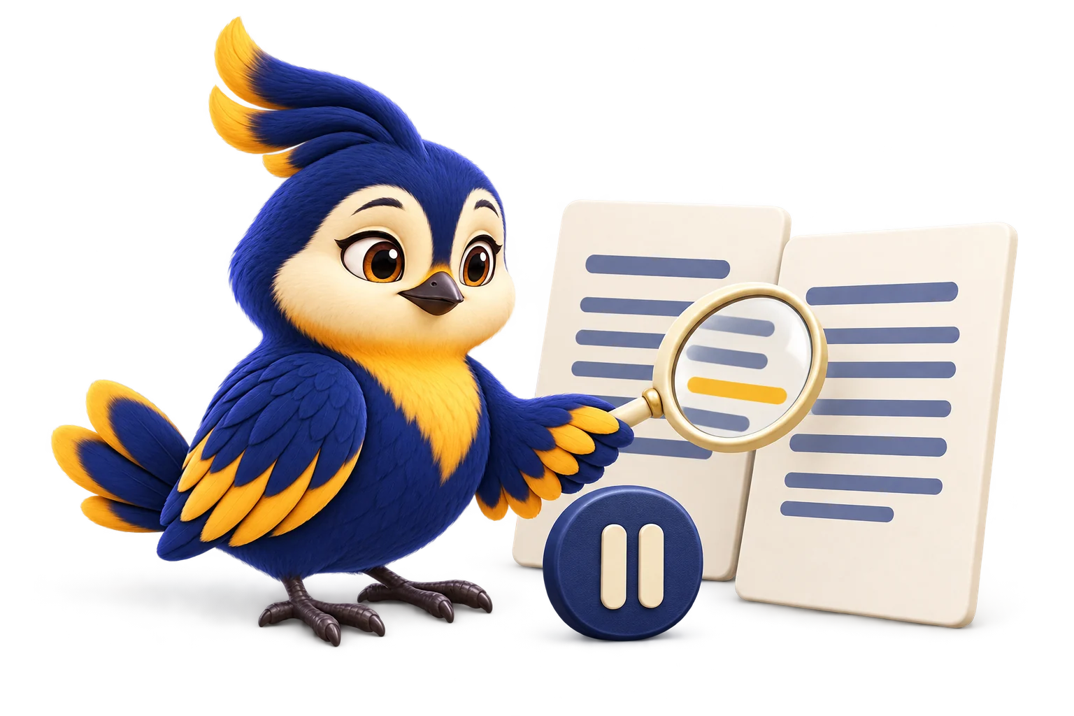Vakyartha pauses to inspect a changed line between two document versions